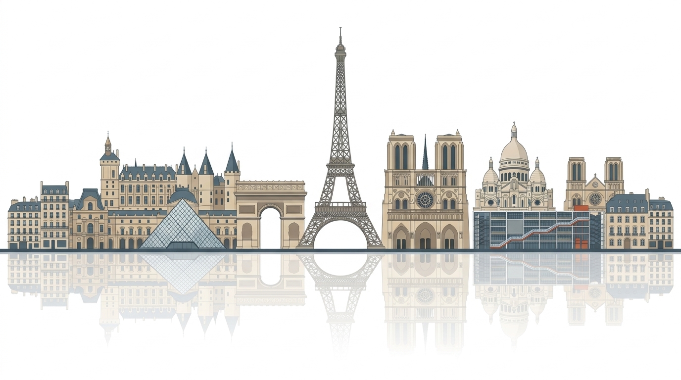 Study in France Skyline